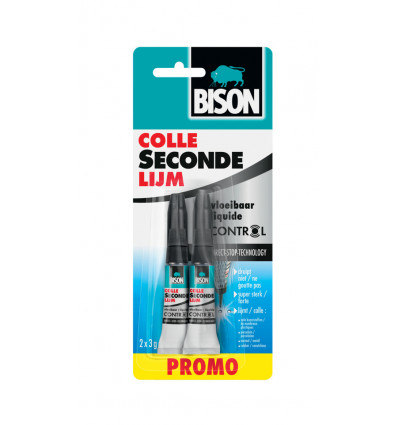 bison secondelijm vloeibaar control 3g