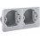 niko 700-75000 inb kader 2v horiz grijs