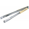 Barbecook tang uit rvs en rubberhout