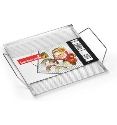Barbecook hapjesrooster uit rvs 31x31cm