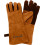 set van 2 zachtlederen handschoenen