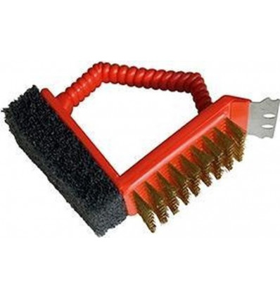 3 in 1 borstel rood