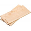 set van 2 rookplanken uit cederhoud