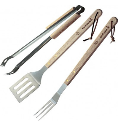 Barbecook 3-delige standaard set uit rvs