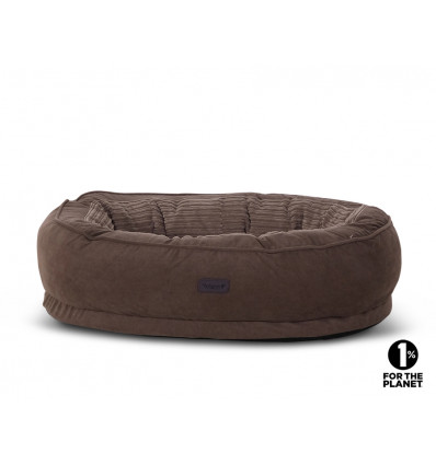 mand ovaal ryo taupe 64x46x20cm