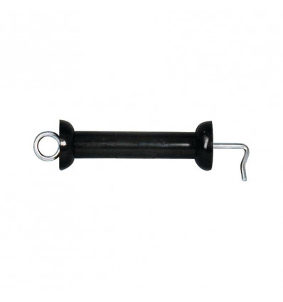 poortgreep rubber pbi zwart
