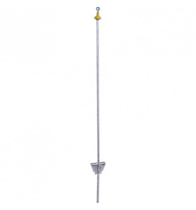 ovalen paal veerstaal 105