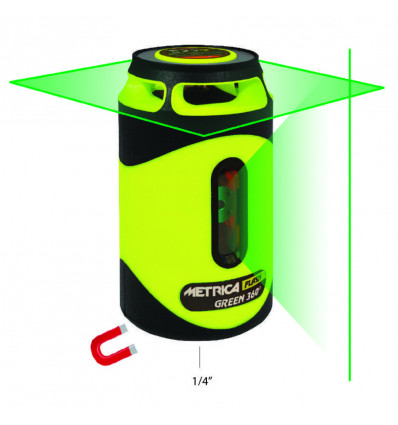 metrica bravo laser roll 360 green