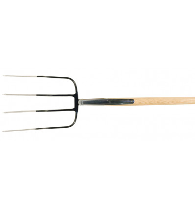 mestvork 4 tanden met steel 135cm