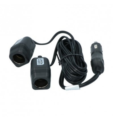 carpoint 12v dubbele verlengkabel 2x2m 8