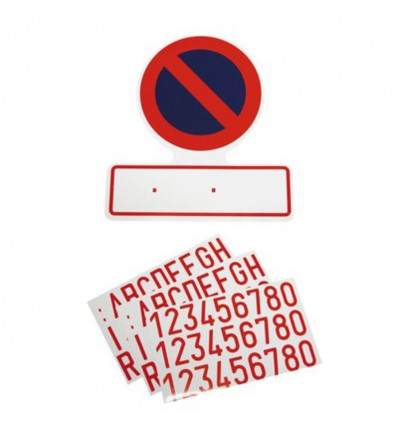 sticker verboden parkeren 3