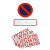 sticker verboden parkeren 3