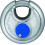 hangslot disk.60mm inox 24ib/60c