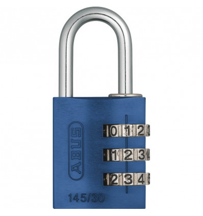 hangslot cijfers 145/30 blauw