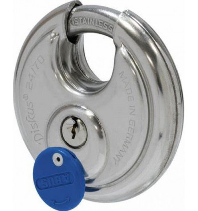 hangslot disk.70mm inox 24ib/70c