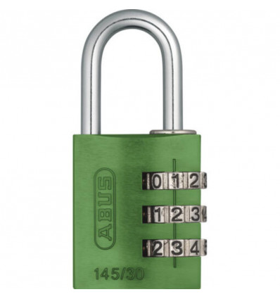hangslot m/cijfer 145/30 groen
