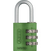 hangslot m/cijfer 145/30 groen