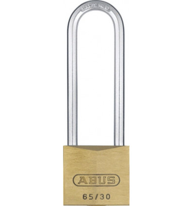 hangslot messing 30x60mm hoge beugel