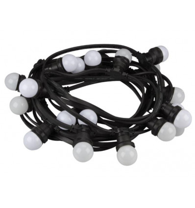 led party light chain 10 e27 sockets 5m