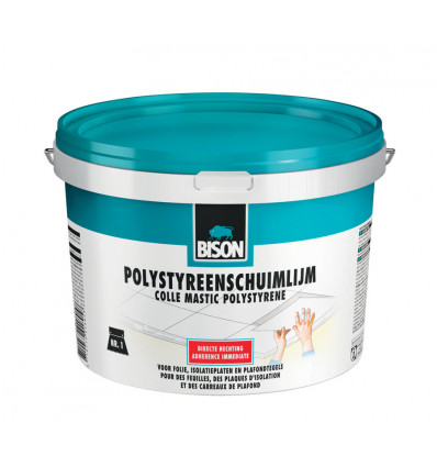 bison polystyreenschuim lijm buc 4kg