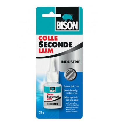 bison secondelijm indus 20gr